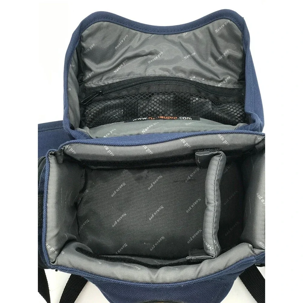 Naneu Pro Travelers TS15 Blue Camera Case Shoulder Strap Carrier & Mini Bag